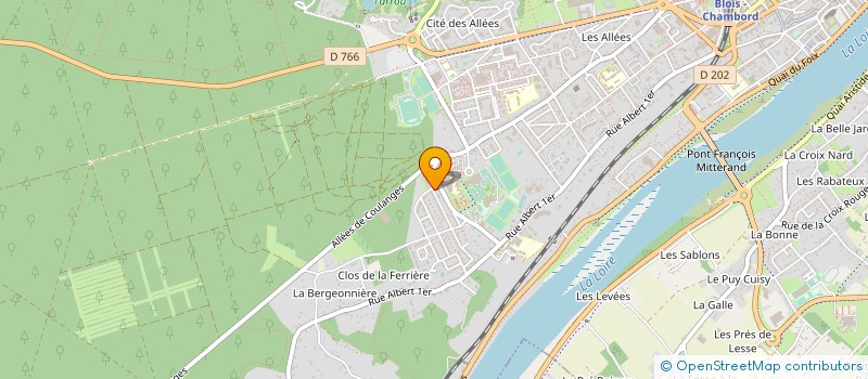 localisation de l'entreprise K MELODIE  BLOIS