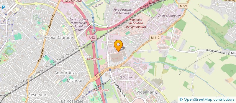 localisation de l'entreprise K-MEUBLE à TOULOUSE