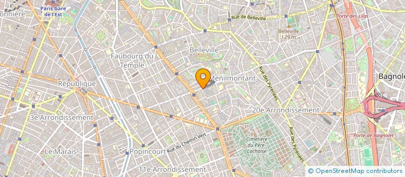 localisation de l'entreprise K&N BEAUTY  PARIS