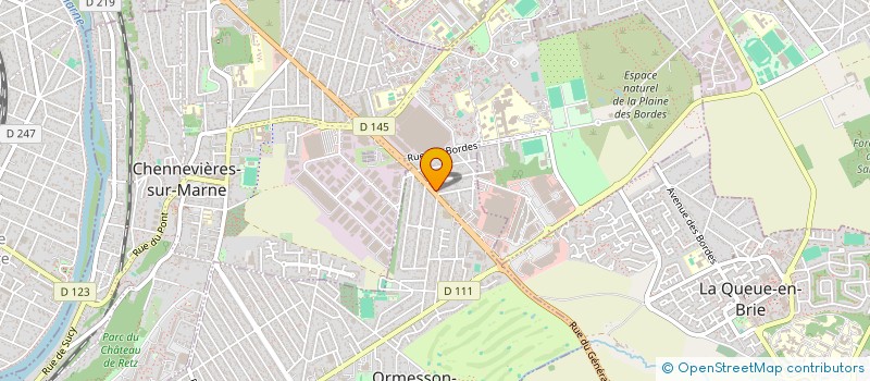 localisation de l'entreprise K.N.C.N  ORMESSON-SUR-MARNE