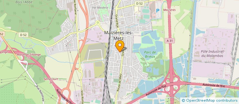 localisation de l'entreprise K.N CONSTRUCTION  MAIZIERES-LES-METZ