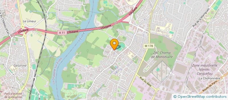 localisation de l'entreprise K-NANTES à NANTES