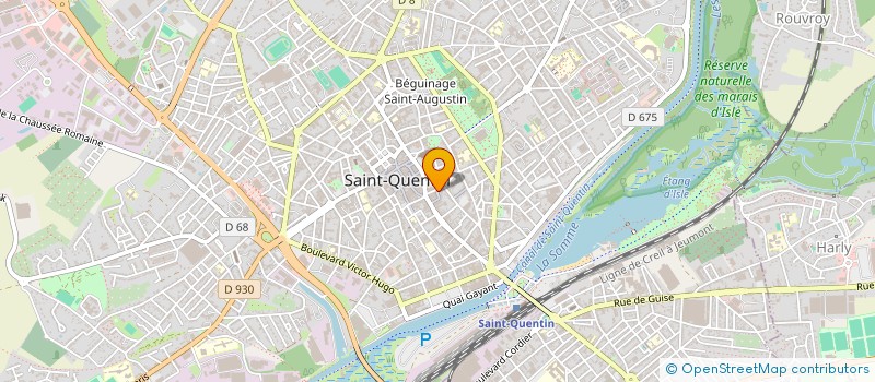 localisation de l'entreprise K NAZ à SAINT-QUENTIN