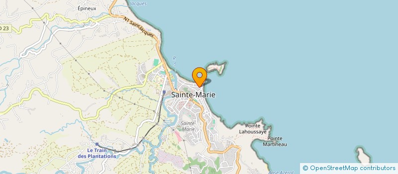 localisation de l'entreprise K'NEL à SAINTE-MARIE