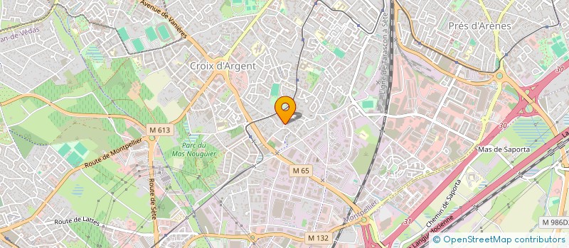 localisation de l'entreprise K'NET BOX à MONTPELLIER