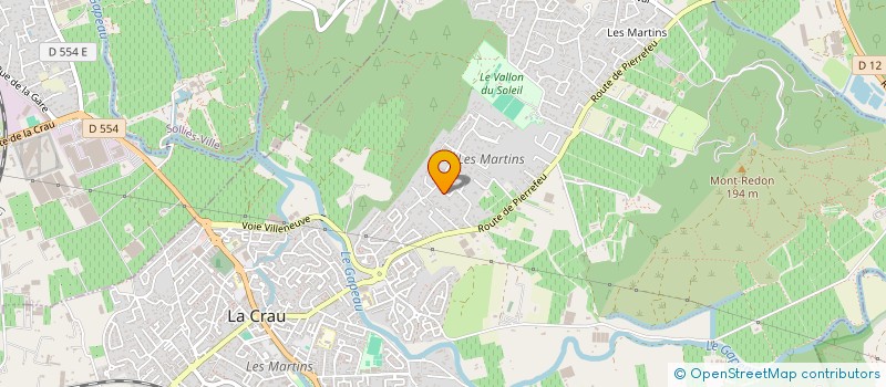 localisation de l'entreprise K'NYSS  LA CRAU