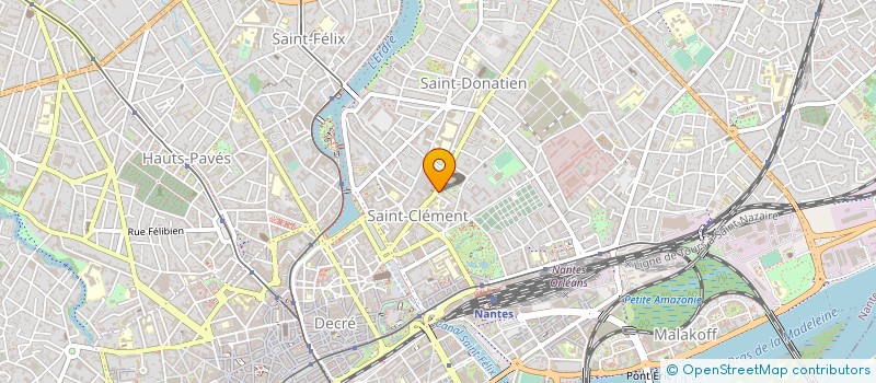 localisation de l'entreprise K.O. à NANTES