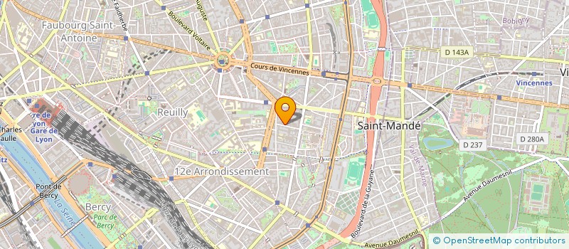 localisation de l'entreprise K O INTERNATIONAL SA à PARIS