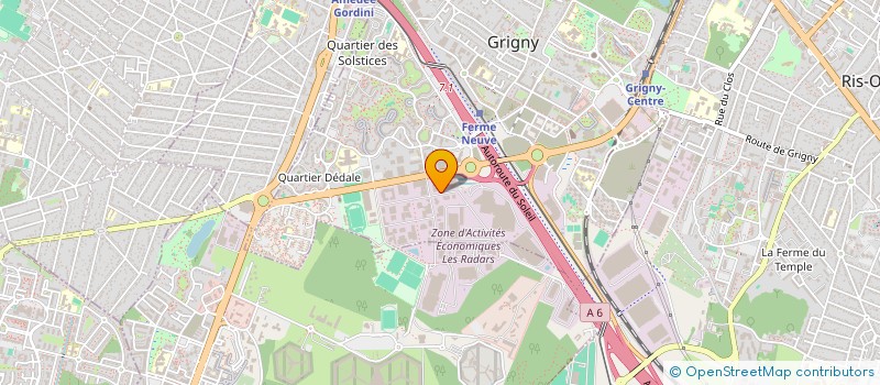 localisation de l'entreprise K O M à GRIGNY
