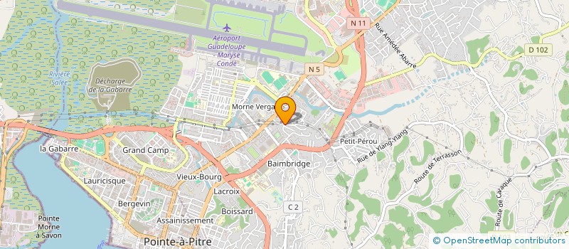 localisation de l'entreprise K.O. NET  LES ABYMES