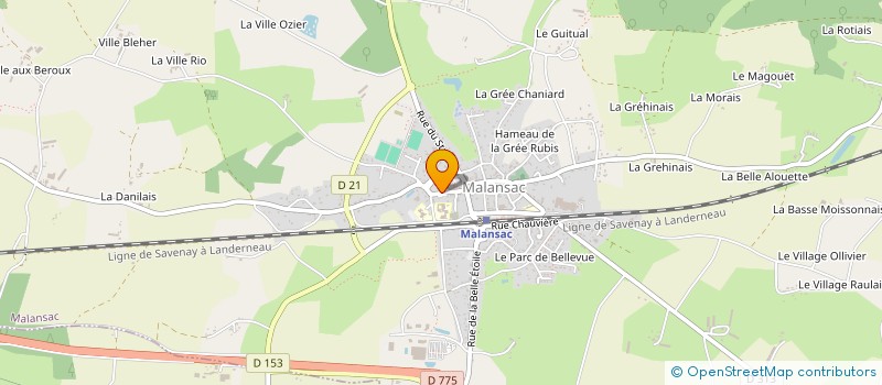 localisation de l'entreprise K.O.R.S  ROCHEFORT-EN-TERRE