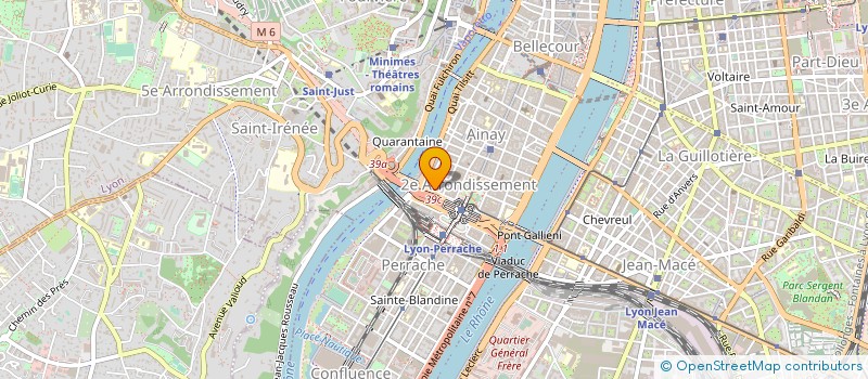 localisation de l'entreprise K & P à LYON