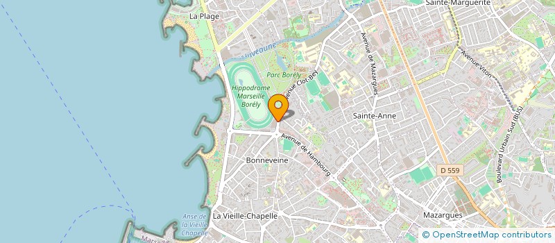 localisation de l'entreprise K.P. à MARSEILLE