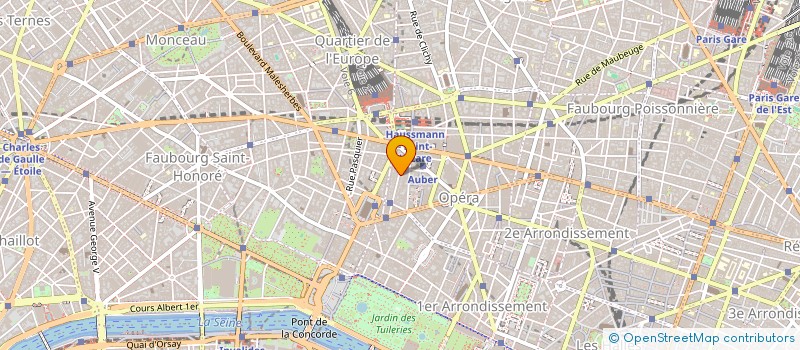 localisation de l'entreprise K P E  PARIS