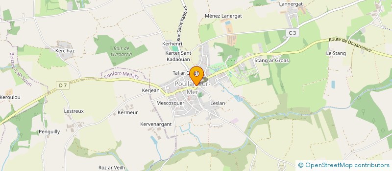 localisation de l'entreprise K & P LATIPSO  POULLAN SUR MER