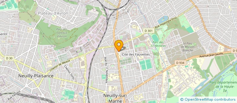 localisation de l'entreprise K.P. NETTOYAGE PREMIUM à NEUILLY-SUR-MARNE
