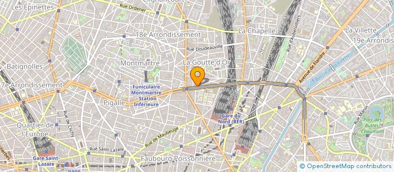 localisation de l'entreprise K.P.R ALIMENTATION GENERALE  PARIS