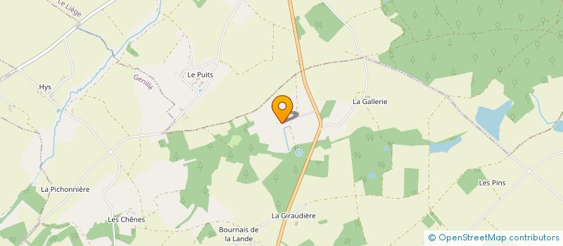 localisation de l'entreprise K.P VICTOIRE  GENILLE