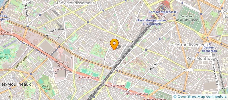 localisation de l'entreprise K PARIS EXPO  PARIS