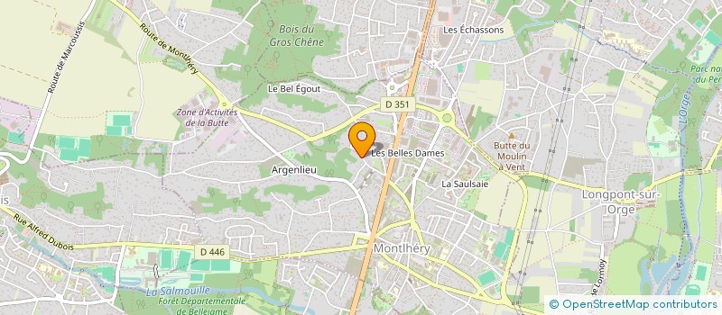 localisation de l'entreprise K.PEC SOLUTION à MONTLHERY