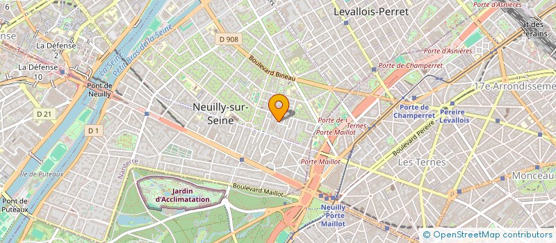 localisation de l'entreprise K-PICH à NEUILLY-SUR-SEINE