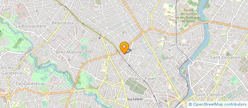 localisation de l'entreprise K PLUS CONSEIL à NANTES
