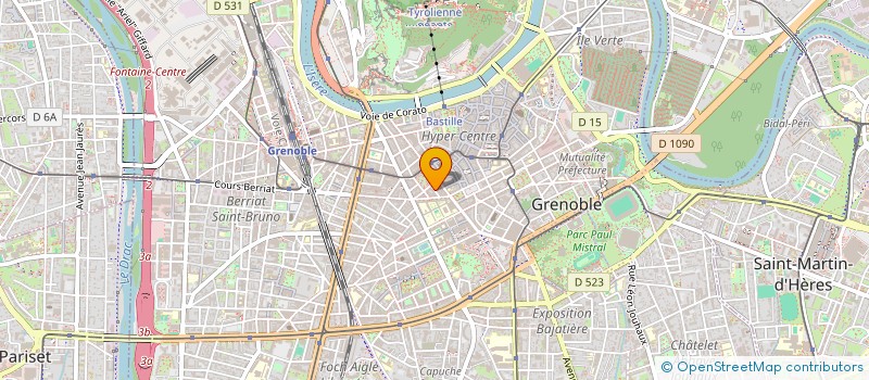 localisation de l'entreprise K-POP à GRENOBLE