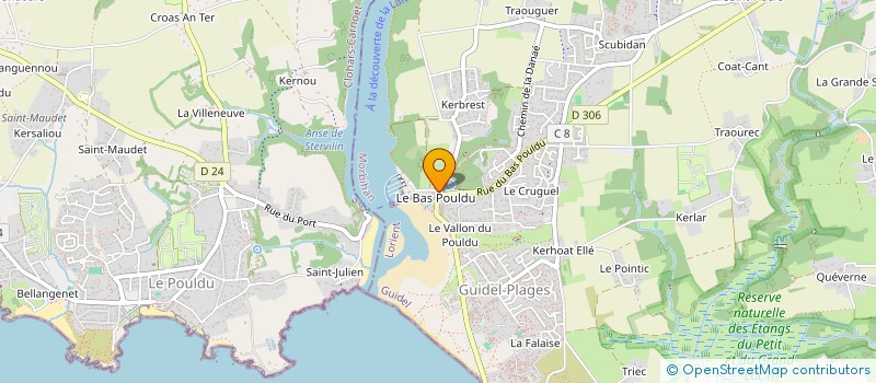 localisation de l'entreprise K-PRESENT  GUIDEL