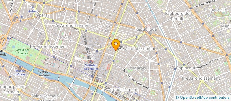 localisation de l'entreprise K PRESSE à PARIS