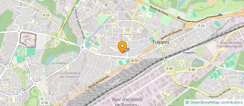 localisation de l'entreprise K PRESTIGE à TRAPPES