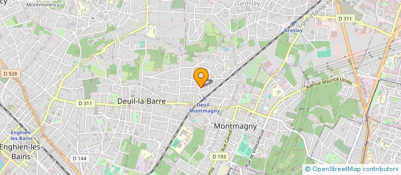 localisation de l'entreprise K PRIM  DEUIL-LA-BARRE