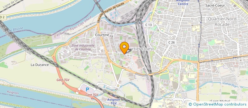 localisation de l'entreprise K PRIME à AVIGNON