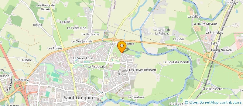 localisation de l'entreprise K-PRIVATE DRIVER  SAINT-GREGOIRE