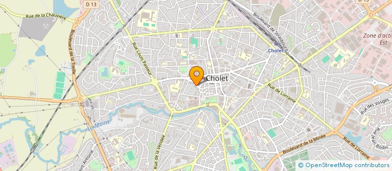 localisation de l'entreprise K.R.D.2. à CHOLET