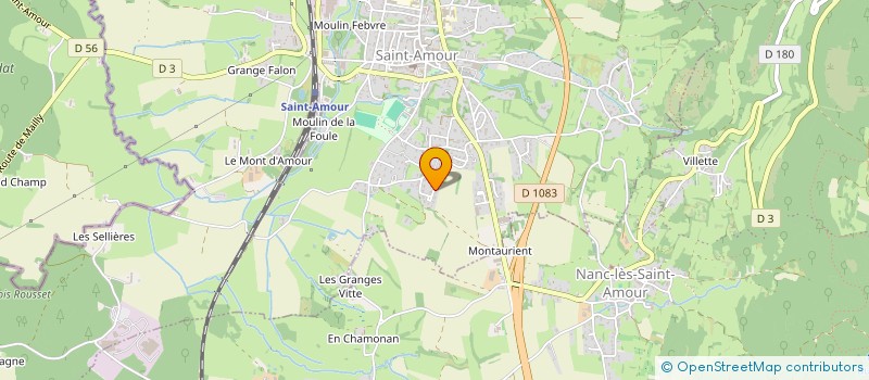 localisation de l'entreprise K R DRIVING EXPERIENCE  SAINT-AMOUR