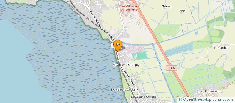 localisation de l'entreprise K-RE CONSTRUCTIONS  LA FLOTTE