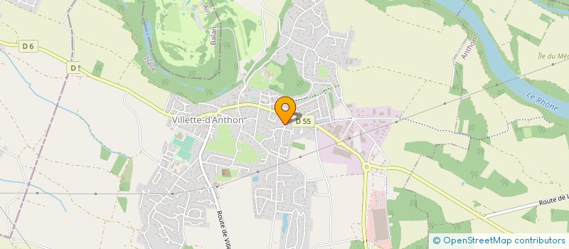 localisation de l'entreprise K RE DO  VILLETTE-D'ANTHON