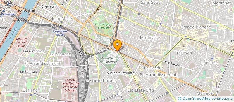 localisation de l'entreprise K RE GOURMET à LYON