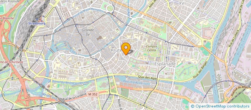 localisation de l'entreprise K-RE VIP à STRASBOURG