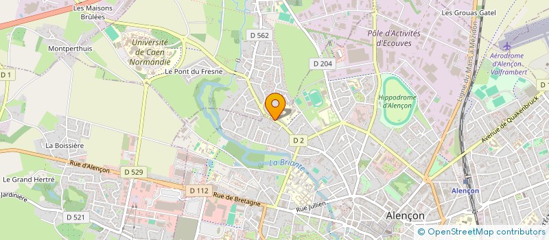 localisation de l'entreprise K-RECORDS à DAMIGNY