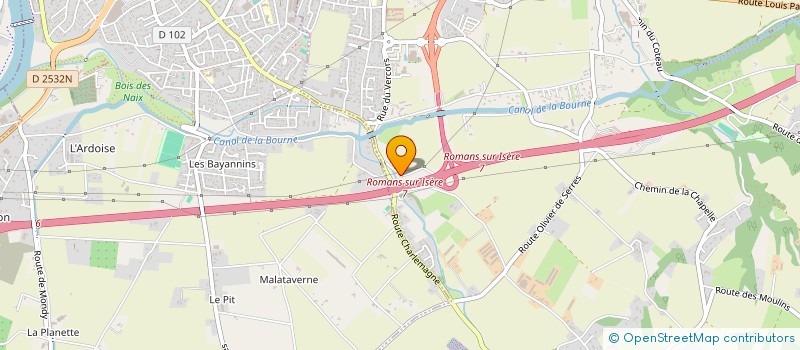 localisation de l'entreprise K'RENOV  CHATUZANGE-LE-GOUBET