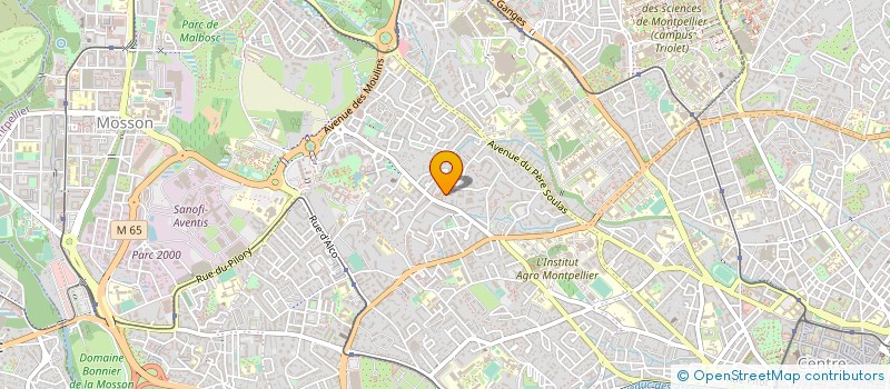 localisation de l'entreprise K RENOVATION à MONTPELLIER