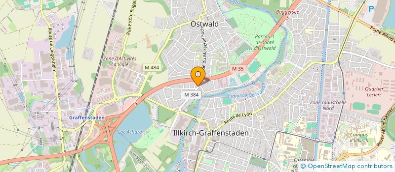 localisation de l'entreprise K RENOVATION  OSTWALD