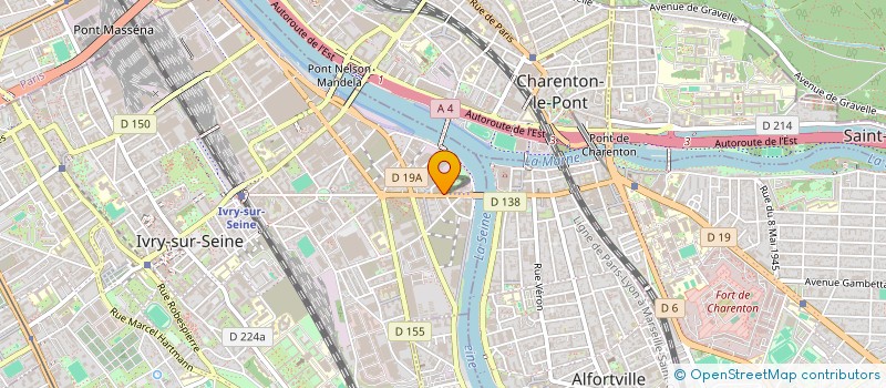 localisation de l'entreprise K RENTAL  IVRY-SUR-SEINE