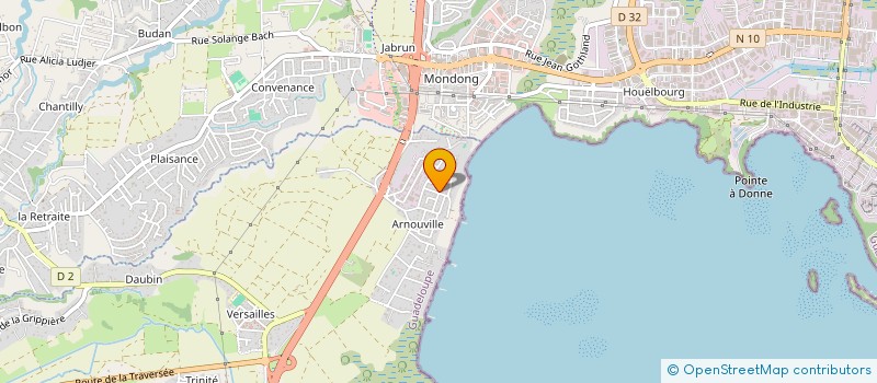 localisation de l'entreprise K'RIBBEAN TAXI  PETIT-BOURG