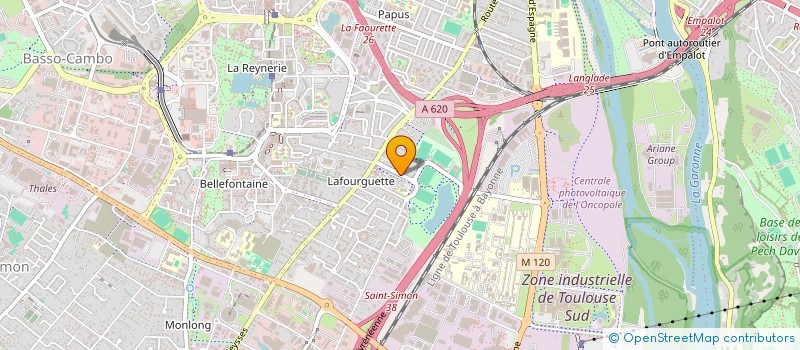 localisation de l'entreprise K-ROSE à TOULOUSE
