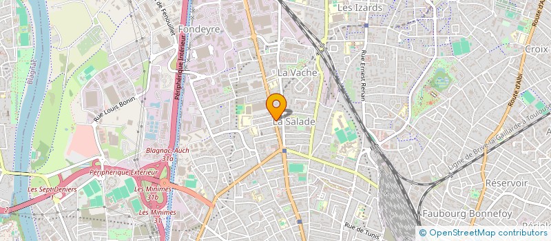 localisation de l'entreprise K.ROZARIO à TOULOUSE