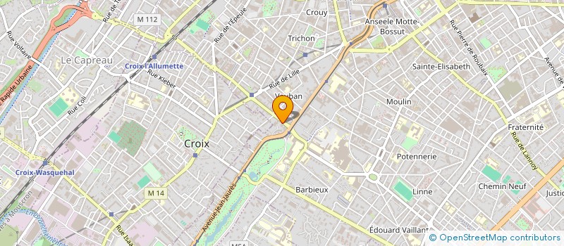 localisation de l'entreprise K.ROZEN HOLDING à WASQUEHAL