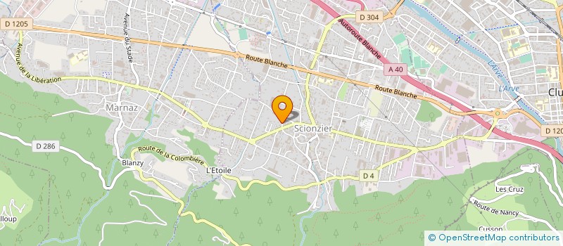 localisation de l'entreprise K.S.  SCIONZIER