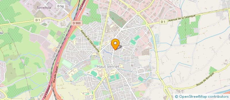 localisation de l'entreprise K.S  PERPIGNAN